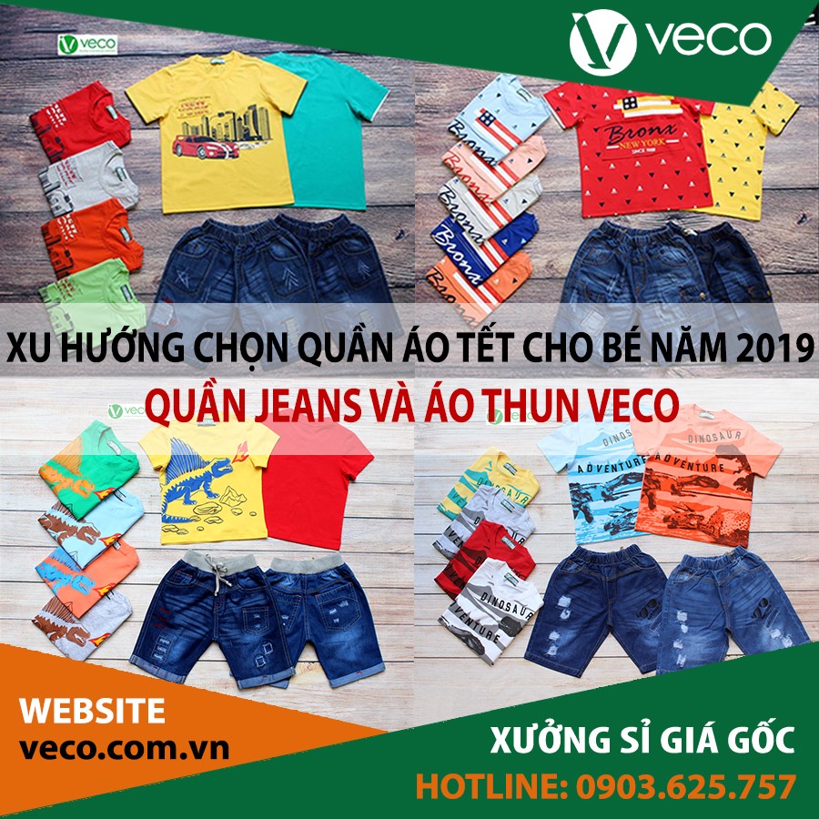 Xu hướng chọn quần áo Tết cho bé năm 2019 là kinh doanh quần áo trẻ em xuất khẩu cao cấp Veco